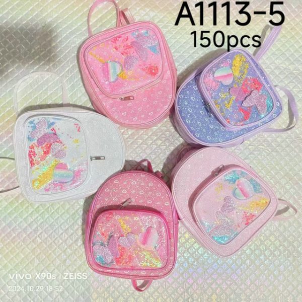 Mochila escolar 23 x 20 cm (A1113)