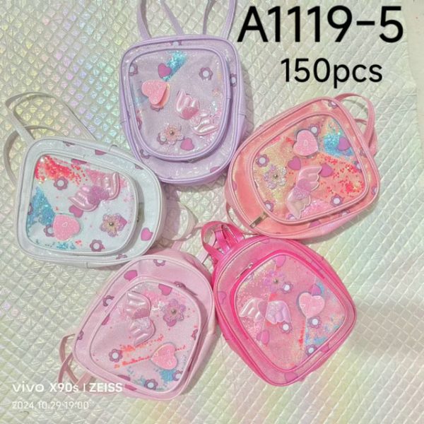 Mochila escolar 23 x 22 cm (A1119)