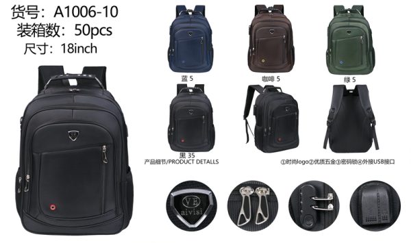 Mochila de trabajo (A1006)