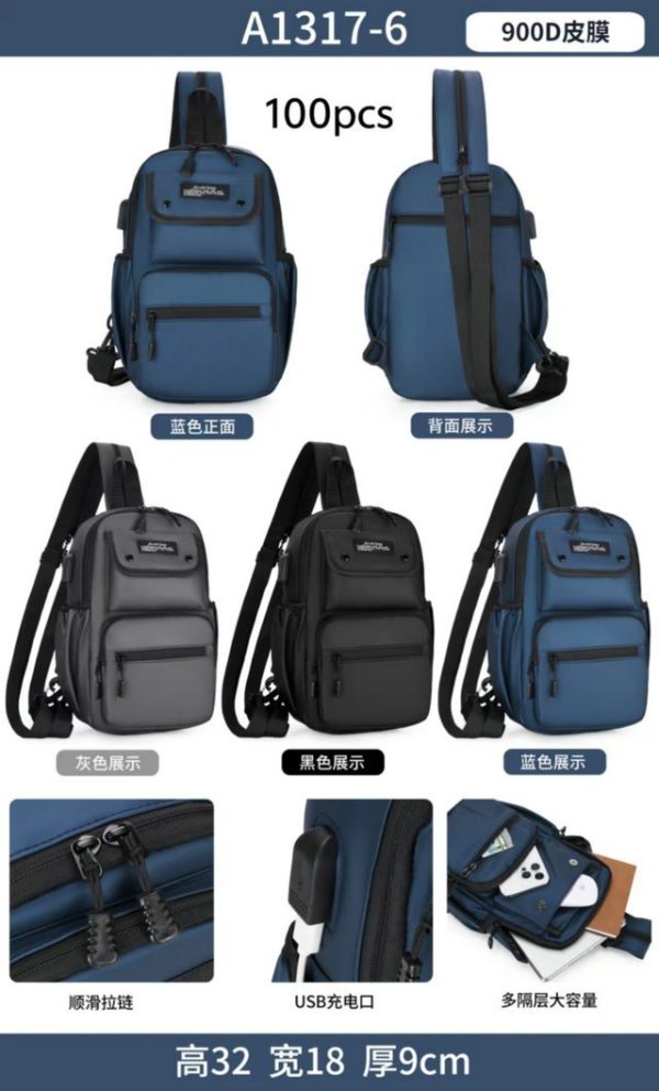 Morral hombre (A1317-6)