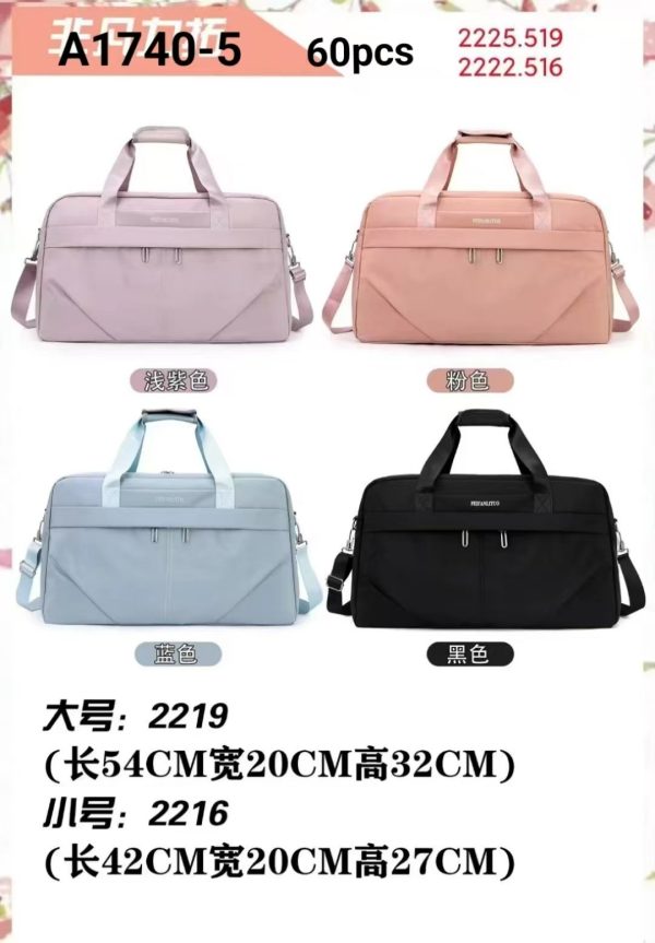 Bolso de viaje 41 x 27 x 18 cm (A1740)