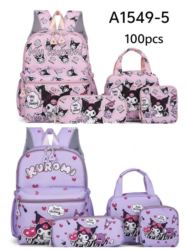 Mochila escolar Kuromi (A1549)