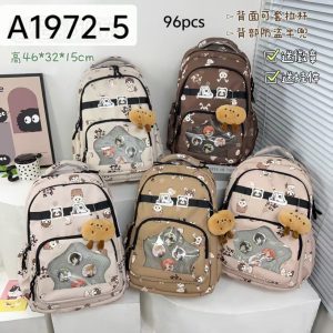 Mochila escolar 46 x 32 x 15 cm (A1972)