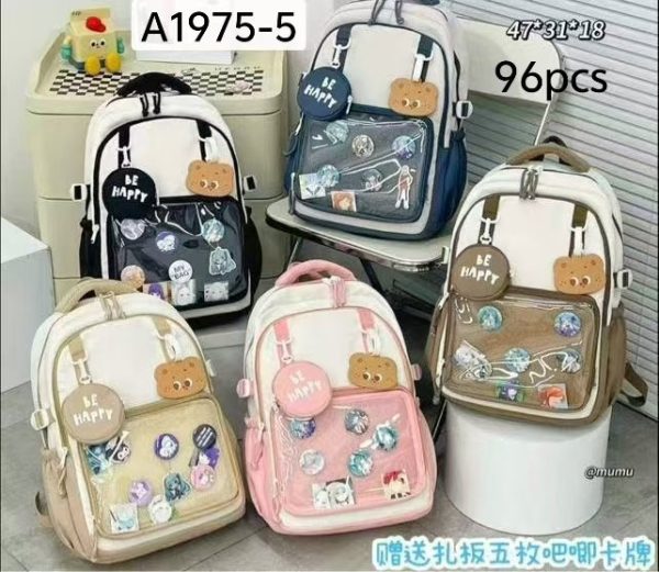 Mochila escolar 47 x 31 x 18 cm (A1975)