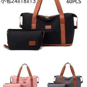 Bolso de viaje con bolsito 43 x 32 x 20 cm (A2184)