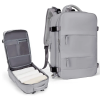 MOCHILA VIAJE DE MANO CARRY ON 45x30CM GRIS CON BOLSA
